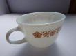 画像3: 【Old　Pyrex】パイレックス　バタフライゴールドカップ/コーヒーカップ/マグ/マグカップ (3)